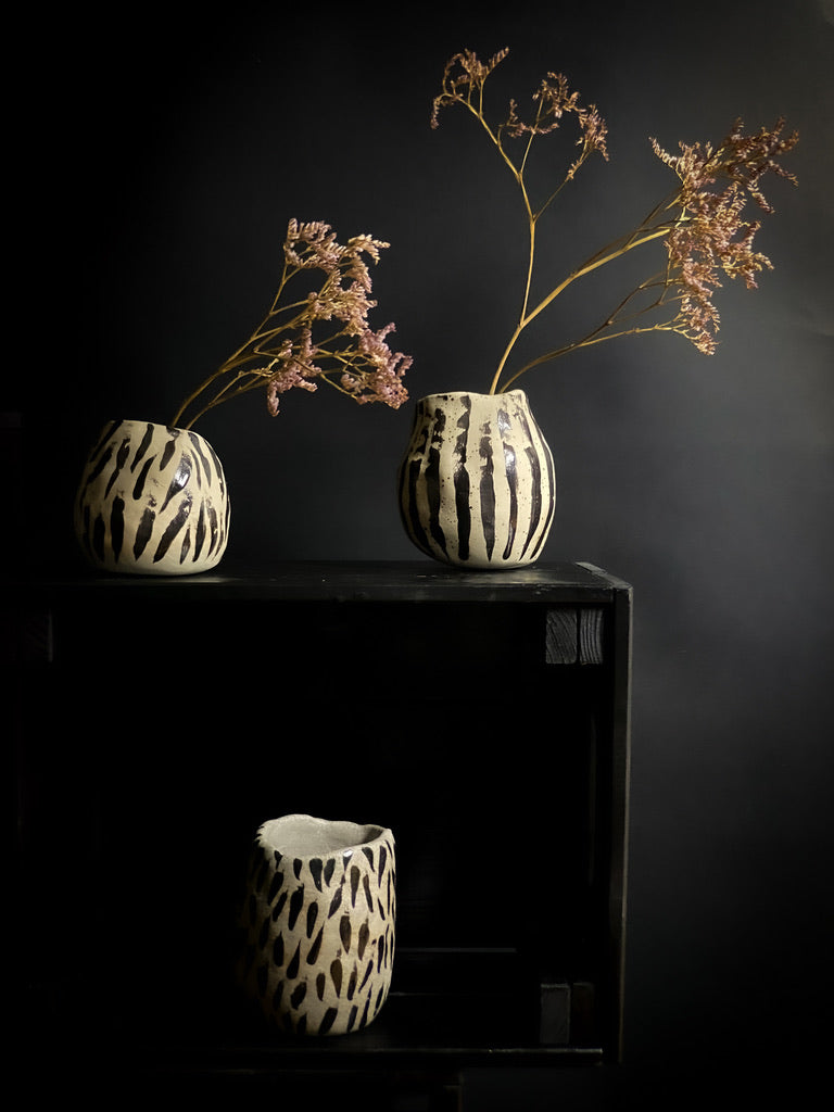 Vase - Tigger pattern
