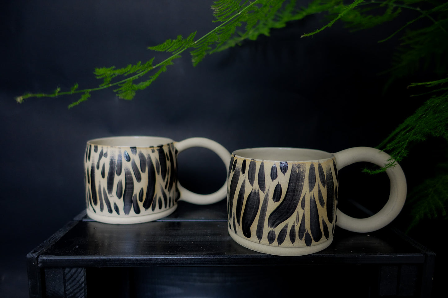 Tasses à café - .Black.Oil.collection