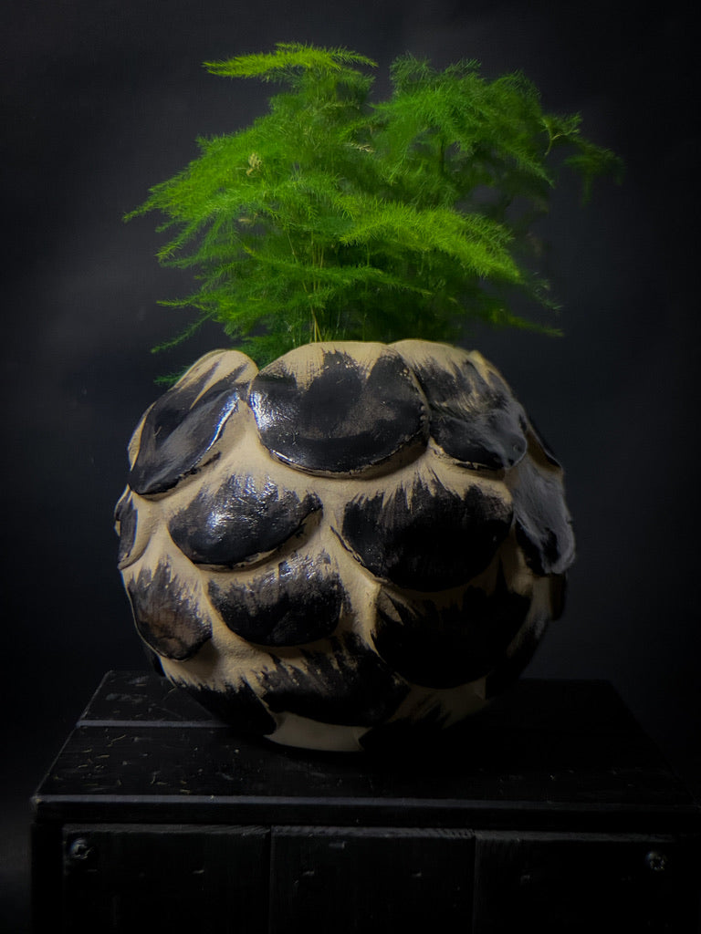 Vase pomme de pin