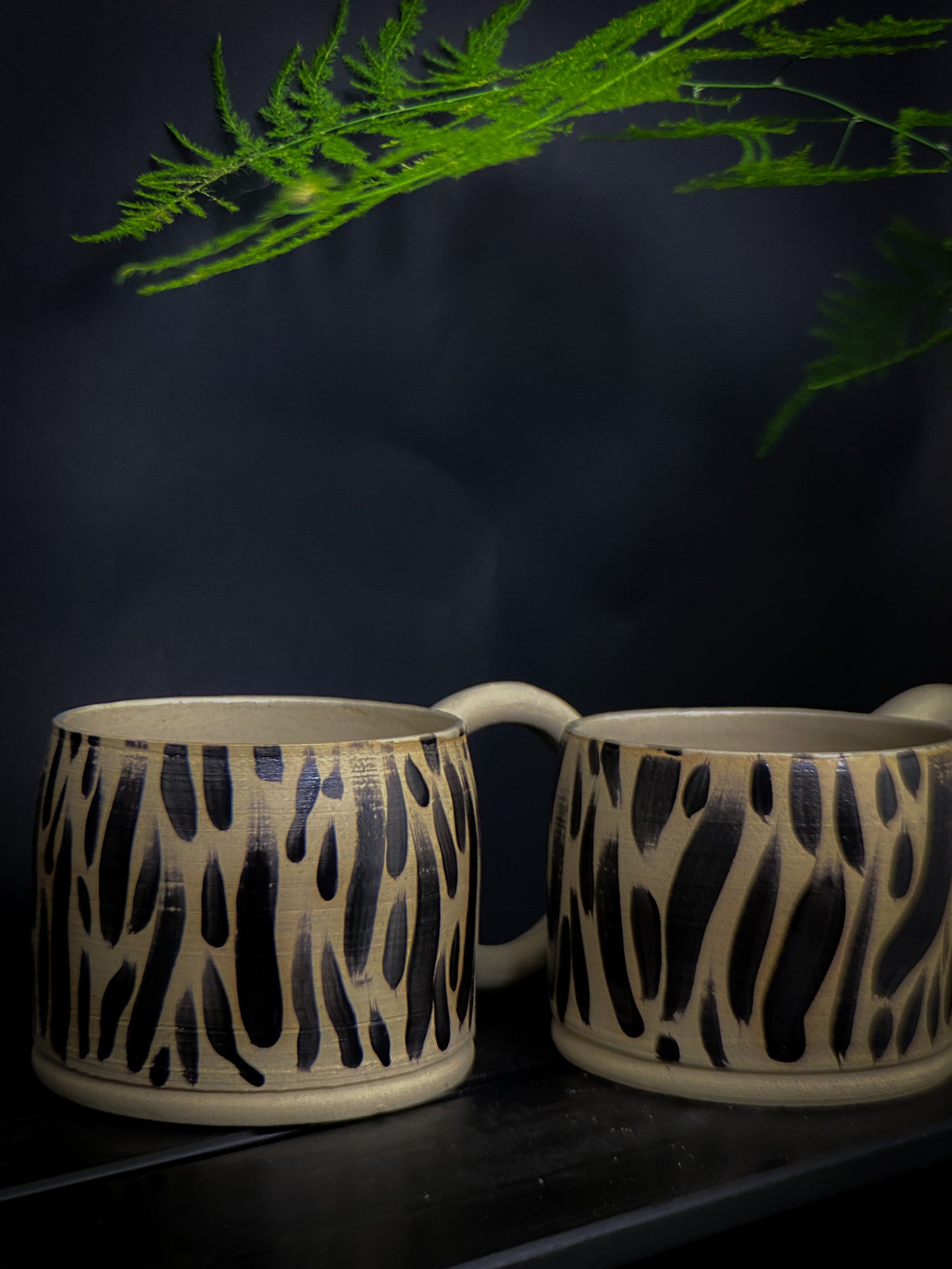 Tasses à café - .Black.Oil.collection